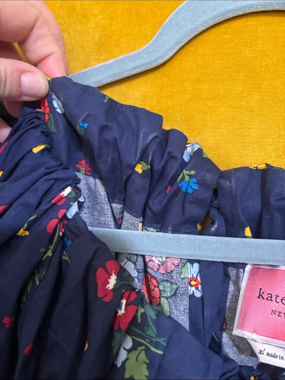 Kate Spade Bouquet Toss Tie Back Dress EUC